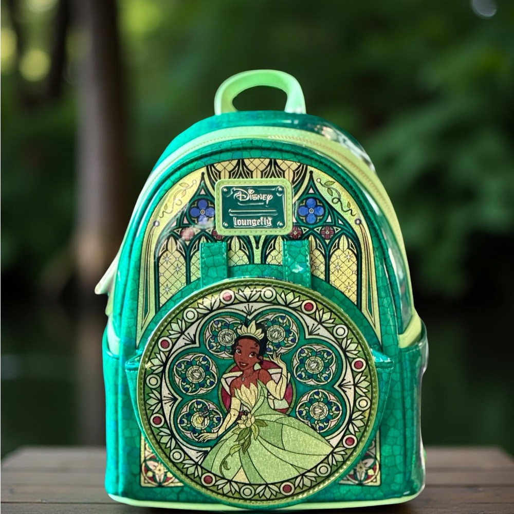 The Princess and the Frog Tiana Stained Glass Mini Backpack - Picture 2 of 7